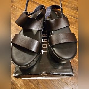 Torrid chunky heel sandals